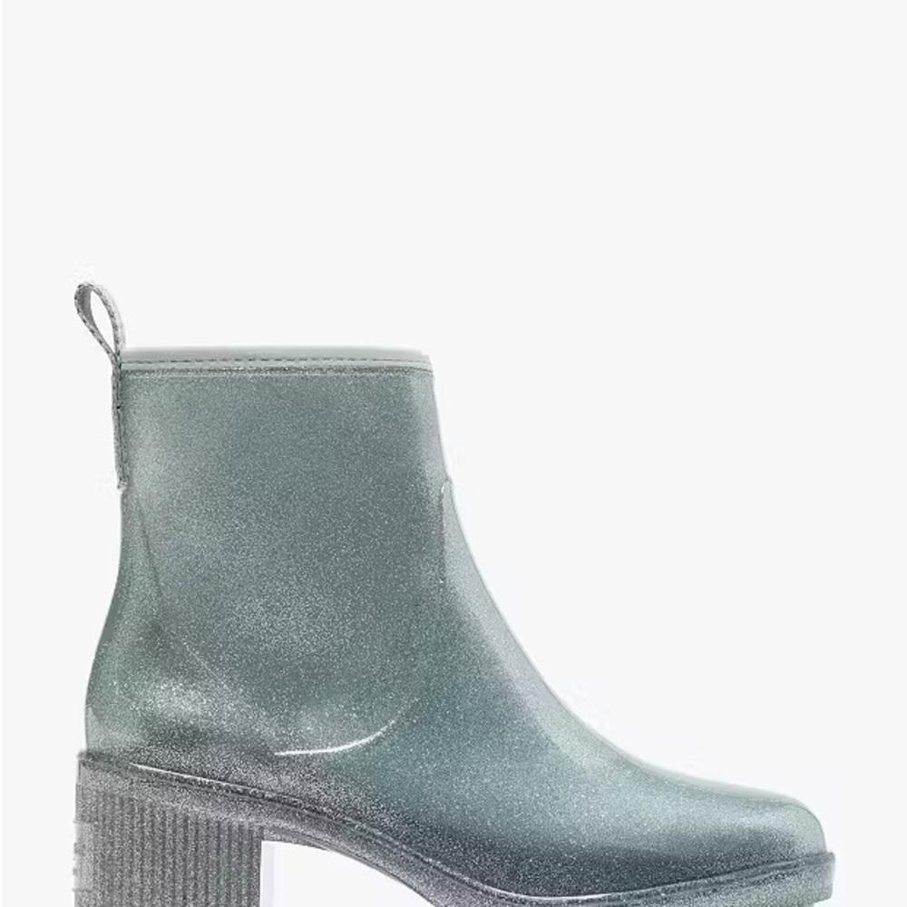 Kate Spade Sparkling Glitter Puddle Rain Boots